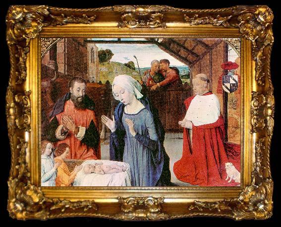framed  Jean Hey The Nativity of Cardinal Jean Rolin, ta009-2